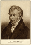105895 Portret van Alexander Numan, geboren 1780, hoogleraar in de diergeneeskunde; directeur van de ...
